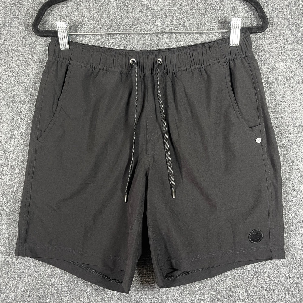 Vuori Kore Lined Athletic Shorts 7" Inseam Black Mens Size Medium #2555